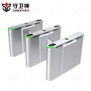 Contrôle d'accès par code QR, entrée piétonne, tourniquet à clapet, sécurité, barrière à ailes, portail - Product Image 3