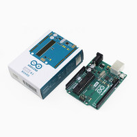 Placa de Desarrollo Arduino UNO R3, Microcontrolador Arduino Original, Kit de Placa Principal para Aprendizaje de Programación en C