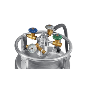 YDZ-50 de réservoir de conteneur LN2 en vrac à taux d'évaporation réduit Récipient d'azote liquide en vrac cryogénique auto-pressurisé de 50L - Product Image 6