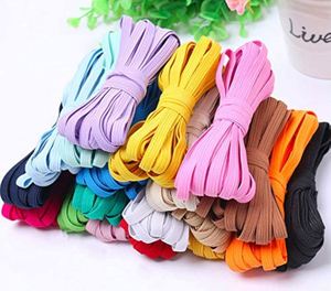 Rubber <b>Braided</b> Elastic Bands 6mm Diameter for Sewing Crafts DIY Projects-Hair Bands Shoe Laces Wigs & More - Product Image 1