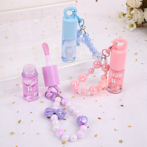Thời trang 12 pcs dễ thương son bóng với DIY Keychain nuôi dưỡng dưỡng dưỡng ẩm môi dầu lỏng son bóng làm Kit - Product Image 3
