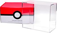 Vitrine d'exposition Break Tradition en acrylique transparent à parois épaisses pour Elite Trainer Box, avec fermeture magnétique robuste anti-UV