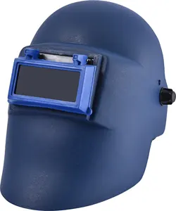 再生聚丙烯塑料头戴式自动变暗罩真彩太阳能电焊头盔