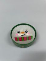 Jouet Squishy de Noël Doux et Moelleux Anti-Stress en Forme de Dumpling, Jouet Fidget à Presser Lavable à Remontée Lente pour Cadeaux de Fête