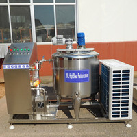 Réservoir de fermentation industriel 100L 150L 200L 300L 500 litres Refroidisseur Pasteurisateur 3 en 1 Machine de pasteurisation du yaourt et du lait