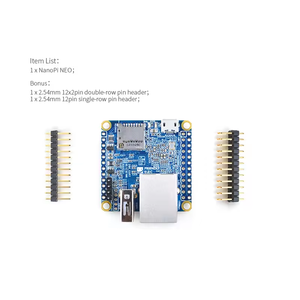 NanoPi NEO Compact SBC Allwinner H3 Cortex-A7 1.2GHz 512MB DDR3 Fast Ethernet GPIO UART SPI I2C UbuntuCore Linux pour IoT Embe - Product Image 5