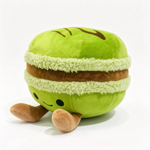 Almohadas de Peluche Personalizadas con Temática de Comida, Peluches con Temática Verde y Marrón, Juguetes de Peluche con Temática de Postres y Panadería - Product Image 1