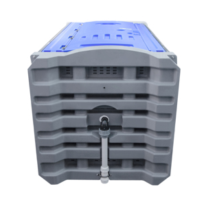 غرفة استحمام بلاستيكية متينة ومحمولة للاستخدام الخارجي في مواقع البناء مع تصميم سريع التركيب - Product Image 4