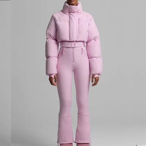 Trajes de Esquí Personalizados al por Mayor ARTISAN, Trajes de Nieve Impermeables y Resistentes al Viento de una Sola Pieza, sin Cinturón, Aislados, para <span class=keywords><strong>Mujer</strong></span> - Product Image 1