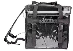 Sac isotherme en PVC épaissi 32L 48L 62L pour livraison à froid de nourriture, pizzas et barbecues, en papier d'aluminium, pour véhicule et moto - Product Image 2