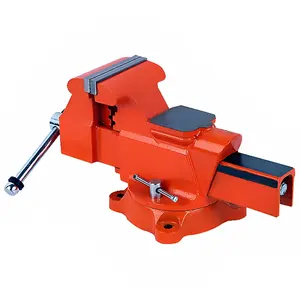 OEM Factory 8 Inch American Type Bench Vice Multifunctional Heavy Duty Pipe vise With Swivel Base