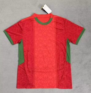 タイ品質のアフリカ代表チームジャージ メンズ サッカージャージ ホーム アウェイ マリョ・ド・フット モロッコ サッカーシャツ キット サッカージャージ - Product Image 1