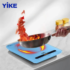 Baru 2025 Cooktop-40mm induksi elektrik Ultra tipis Slim bayi biru Portable Single Burner 110V kontrol sentuh untuk disertifikasi - Product Image 1