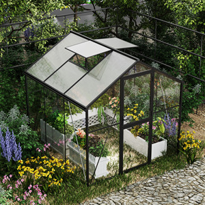 Thiết kế hiện đại dễ dàng cài đặt khung nhôm Nông Nghiệp Nhà kính ít vít cần thiết cho sân sử dụng - Product Image 5