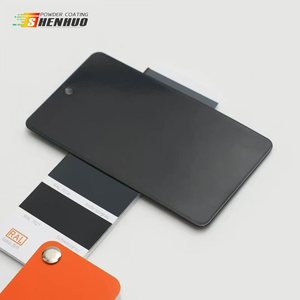 Pintura en Polvo de Poliéster Decorativa Ecológica Negra <span class=keywords><strong>Ral</strong></span> 9004 9005 <span class=keywords><strong>9011</strong></span>, Recubrimiento en Polvo Electrostático para Acabado de Metales - Product Image 1