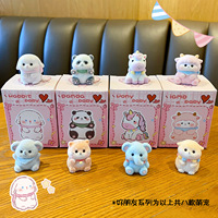 Nouvelle Poupée Originale de la Série Amis Mignons, Figurine de Dessin Animé Mignonne, Mini Ornement Tendance Fait Main, Transport Maritime
