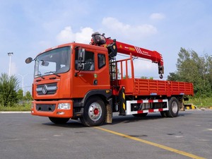 รถบรรทุกติดเครนจีน Dongfeng 12 ตัน 10 ตัน 4x2 DFAC พร้อมเครนสำหรับขาย - Product Image 2