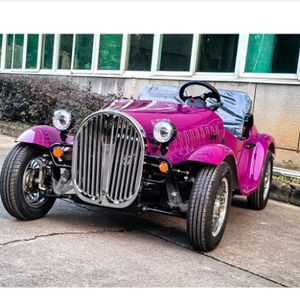 Carrello da Golf Elettrico Vintage Liqian, <span class=keywords><strong>Auto</strong></span> d'Epoca Curtis a 2 Posti, Stile Classico Antico con Elevata Stabilità, Prezzo Conveniente - Product Image 2