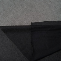 Interlining en polyester tricoté circulaire à double point, enduit PA PES, pour costumes
