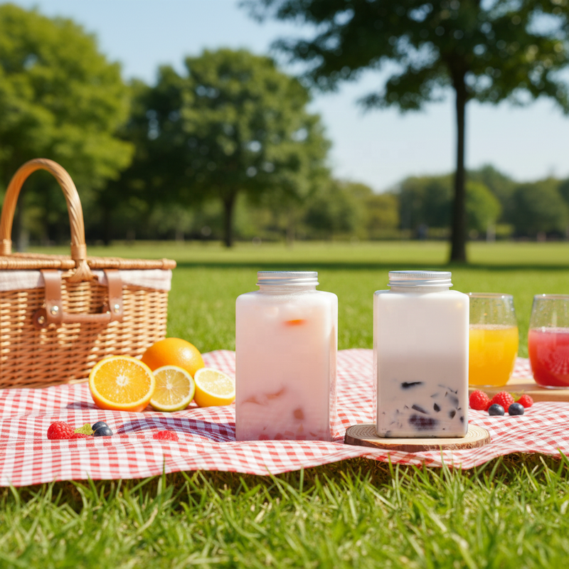 Portable Plastic Bottle with Liftable Ring
