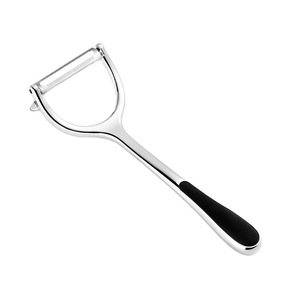 Stainless Steel Fruit Peeler <b>With</b> Black Handle For Kitchen Vegetable Potato Peeling <b>Tool</b> - Product Image 5