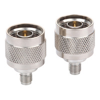 Adaptateur RF en laiton de type N mâle vers BNC femelle 50 Ohm 0-3GHz