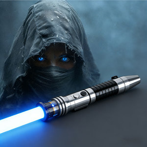 Sabre laser Nexussabers Nari Xenopixel avec écran LED, sabre laser à mouvement fluide, effets sonores, son blaster, flash au choc, Star Wars - Product Image 1