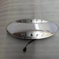 Luz de techo LED de buen rendimiento de 12V/24V para coche de autobús Higer Foof Star, accesorio Interior con bombilla de patrón redondo