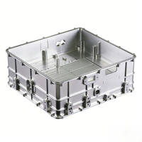 Usinage CNC 5 axes de précision pour chambres complexes en aluminium, pièces structurelles multi-cavités intégrées