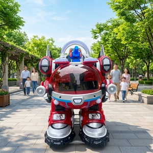 Grand robot de marche extérieur/intérieur pour installations de divertissement, rotation à 360 degrés, radar anti-collision, musique, IA, pour enfants, modèle LT-5 Walk - Product Image 1