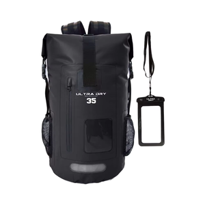 Valve Vacuum Compression Sac à dos Logo personnalisé Sac à dos multifonction étanche pour sport de plein air Sac de voyage décontracté de grande capacité - Product Image 1