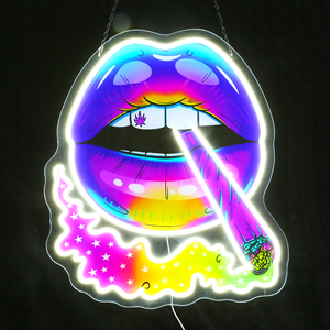 Specchio Infinity Party Light Led Scrolling segno acrilico Rgb luminoso lettera al Neon segno cinque notti presso l'insegna al Neon <span class=keywords><strong>di</strong></span> <span class=keywords><strong>freddy</strong></span> - Product Image 6