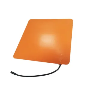 Almohadilla térmica electrónica personalizada, calentador de almohadilla de silicona de 12 voltios para bolsa de entrega de pizza