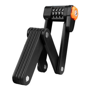 Verrouillage de mot de passe à 4 chiffres Offre Spéciale pour AC Scooter & Bicycle Pliant Accessoire de voyage Must-Have Pliant Serrures de volant - Product Image 3