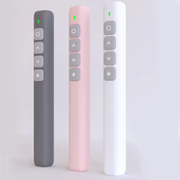 Stylo de présentation laser sans fil 2,4 GHz, télécommande, pointeur laser rouge pour l'enseignement, les réunions et l'usage quotidien