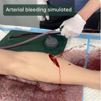 Modelo de Brazo Multiblesiones 2026 para Entrenamiento de Hemostasia y Cuidado de Traumas, Kit de Modelo de Brazo para Entrenamiento de Hemostasia y Aplicación de Apósitos