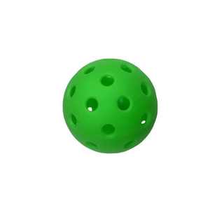 Vente en gros LED Pickleball lumineux coloré lueur dans le noir OEM/ODM Logo imprimé vert <span class=keywords><strong>blanc</strong></span> jaune <span class=keywords><strong>blanc</strong></span> 74mm X40 Pickle Balls - Product Image 3