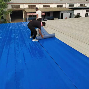 Membrana de impermeabilización de azulejo de hierro PE: respetuosa con el medio ambiente, reductora de temperatura, pelar y pegar suavemente - Product Image 6