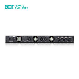 Amplificateur de puissance professionnel KET DP412 1u 1200W amplificateur audio 4 canaux amplificateur de son de classe d pour plusieurs occasions - Product Image 2