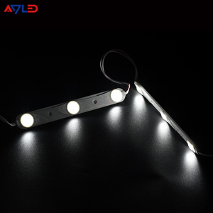 โมดูลไฟ LED สำหรับภายนอกอาคาร กันน้ำ IP67 SMD2835 3W โมดูลกล่องไฟ LED 24V 3 หลอด 12V โมดูลพิกเซลประสิทธิภาพสูง 6500K สำหรับป้าย - Product Image 2