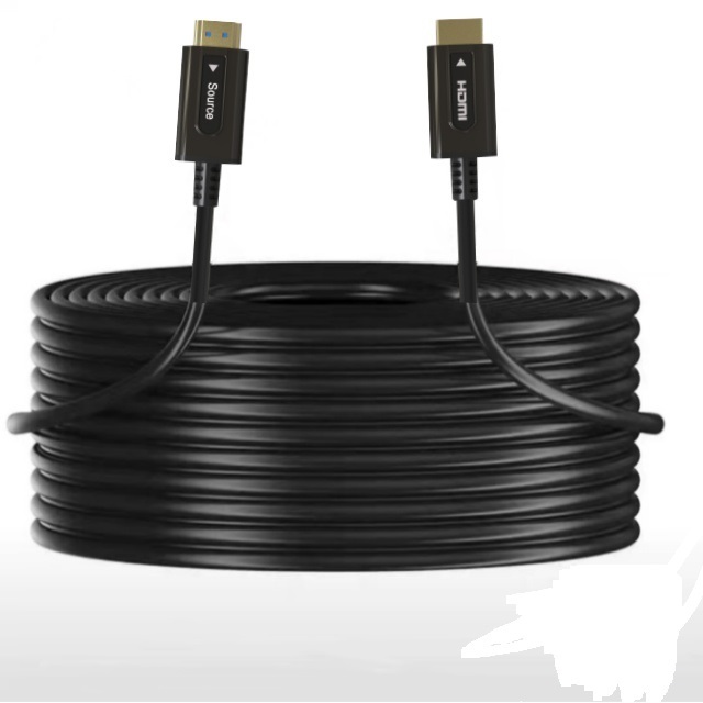 HDMI 2.0 AOC Cable 100M 4K 60Hz 18Gbps Active Optical Fiber Cable for TV Projector Monitor Home Theater