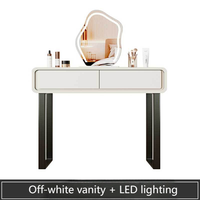 Table à langer moderne en bois avec miroir et tiroirs, table à langer pour chambre à coucher, hôtel