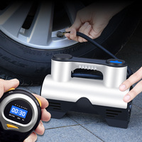 Car Air Pump Wireless High-Power Portable Digital Display Intelligent ABS Tire Pressure Gauge for Car & Home Use