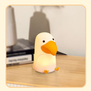 Lampe de chevet <span class=keywords><strong>toucan</strong></span> personnalisée, rechargeable, tactile, à intensité variable, en silicone, portable, pour bébé, décoration LED, <span class=keywords><strong>veilleuse</strong></span> de chambre à coucher - Product Image 6