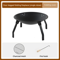 Barbecue portable en gros d'usine, gril d'extérieur pour camping, support de cuisson, réchaud à fondue et à thé, four de cuisson pour pique-nique