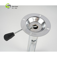 2024 pièces de meubles de nouvelle conception pièces de base de tabouret de bar pivotant réglable en métal rond BS-01