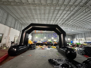 Logo rộng <span class=keywords><strong>6m</strong></span> có thể tháo rời bạt PVC kín khí cổng vòm quảng cáo biểu ngữ nước bơm hơi vòm nổi - Product Image 5