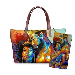 2018 neueste Marken mode benutzer definierte Luxus Damen Handtasche Dame 6 Stück Pu Leder Einkaufstaschen Set Frauen Geldbörse Handtaschen