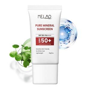 <span class=keywords><strong>Crema</strong></span> <span class=keywords><strong>Solare</strong></span> ad Alta Protezione SPF 50+ PA++++ Non Unta, Rapida Formazione di Pellicola, Protezione Minerale Pura <span class=keywords><strong>per</strong></span> <span class=keywords><strong>Pelle</strong></span> <span class=keywords><strong>Grassa</strong></span> e Sensibile - Product Image 1