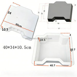 Moules en plastique pour béton préfabriqué, moules pour couvertures de tunnels routiers, moules pour couvertures de caniveaux et de pierres plates - Product Image 4